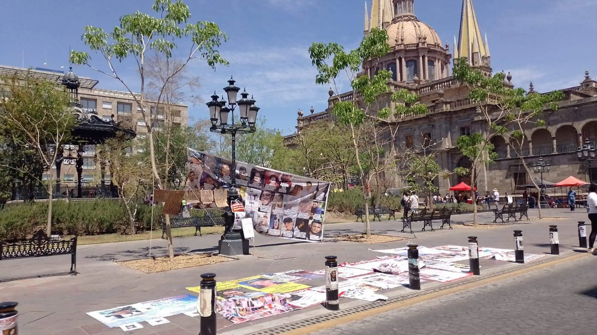 Manifestación colectivo desaparecidos